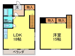 フォーレスト本城の物件間取画像